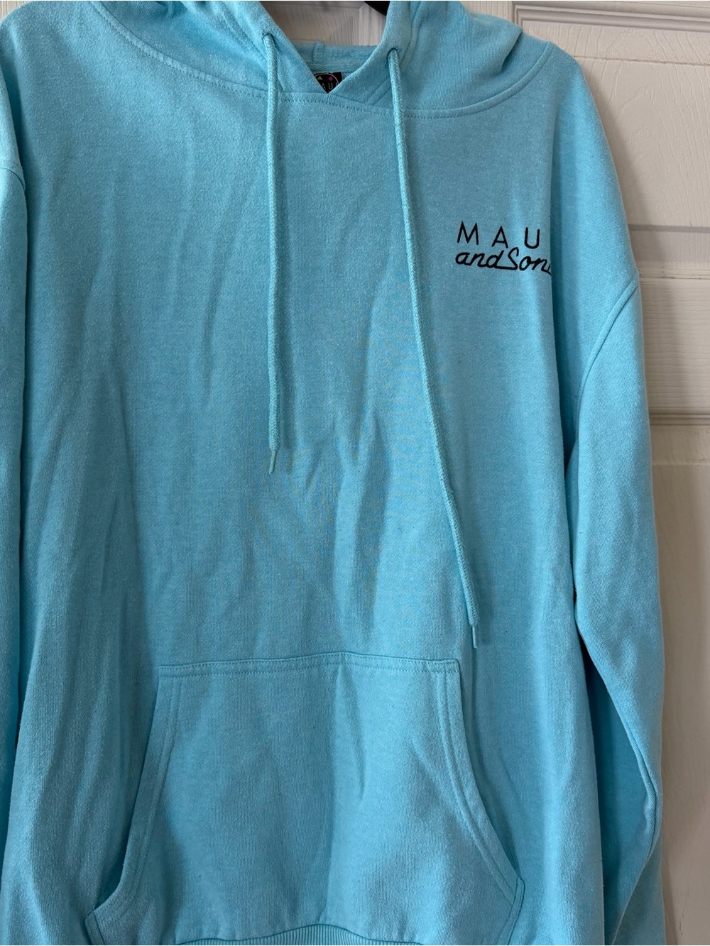 Maui and Sons Light Blue Pullover Hoodie